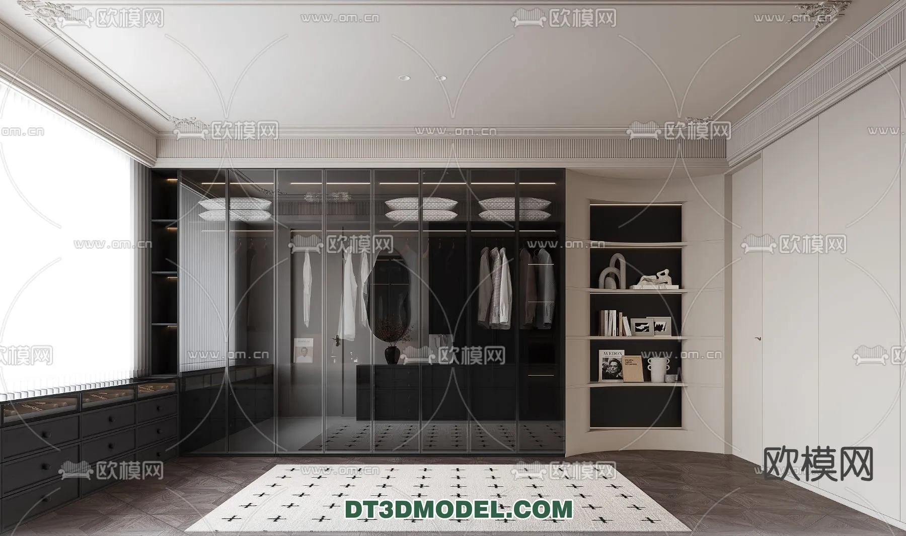 CLOSET ROOM – CORONA – 3D MODEL – 2442