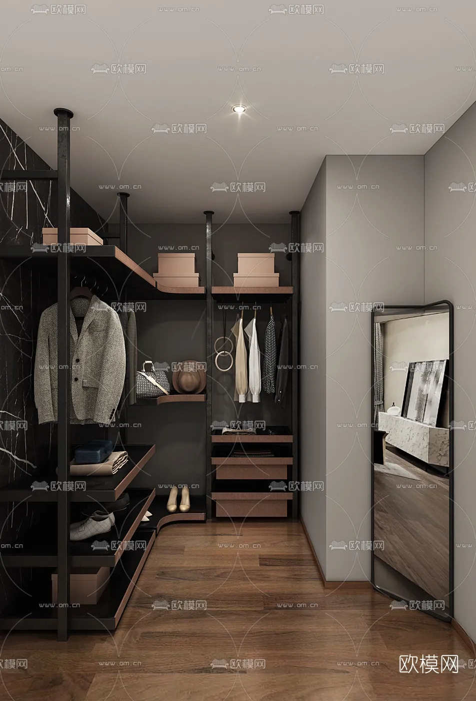 CLOSET ROOM – VRAY / CORONA – 3D MODEL – 2280