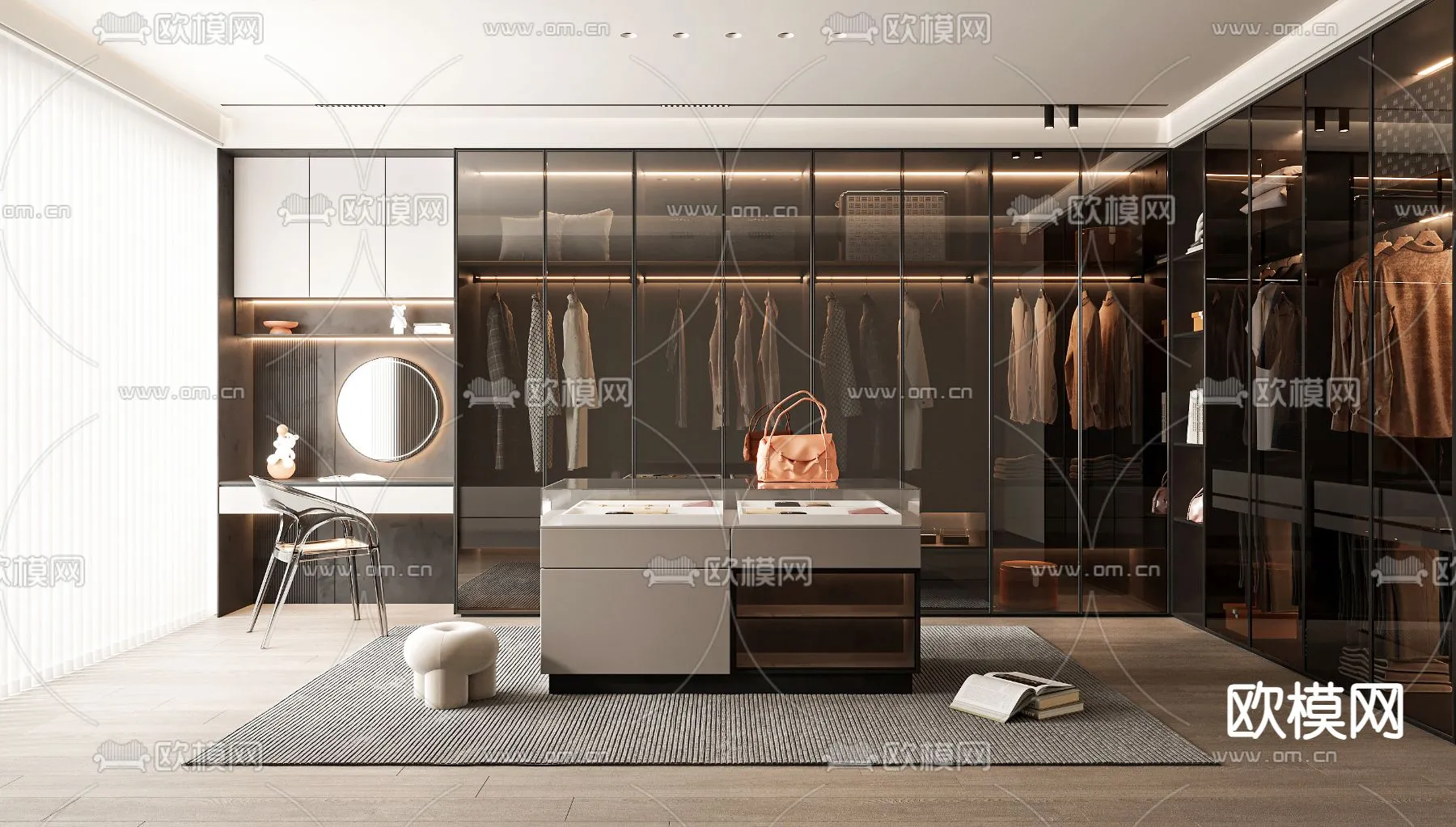 CLOSET ROOM – VRAY / CORONA – 3D MODEL – 2281