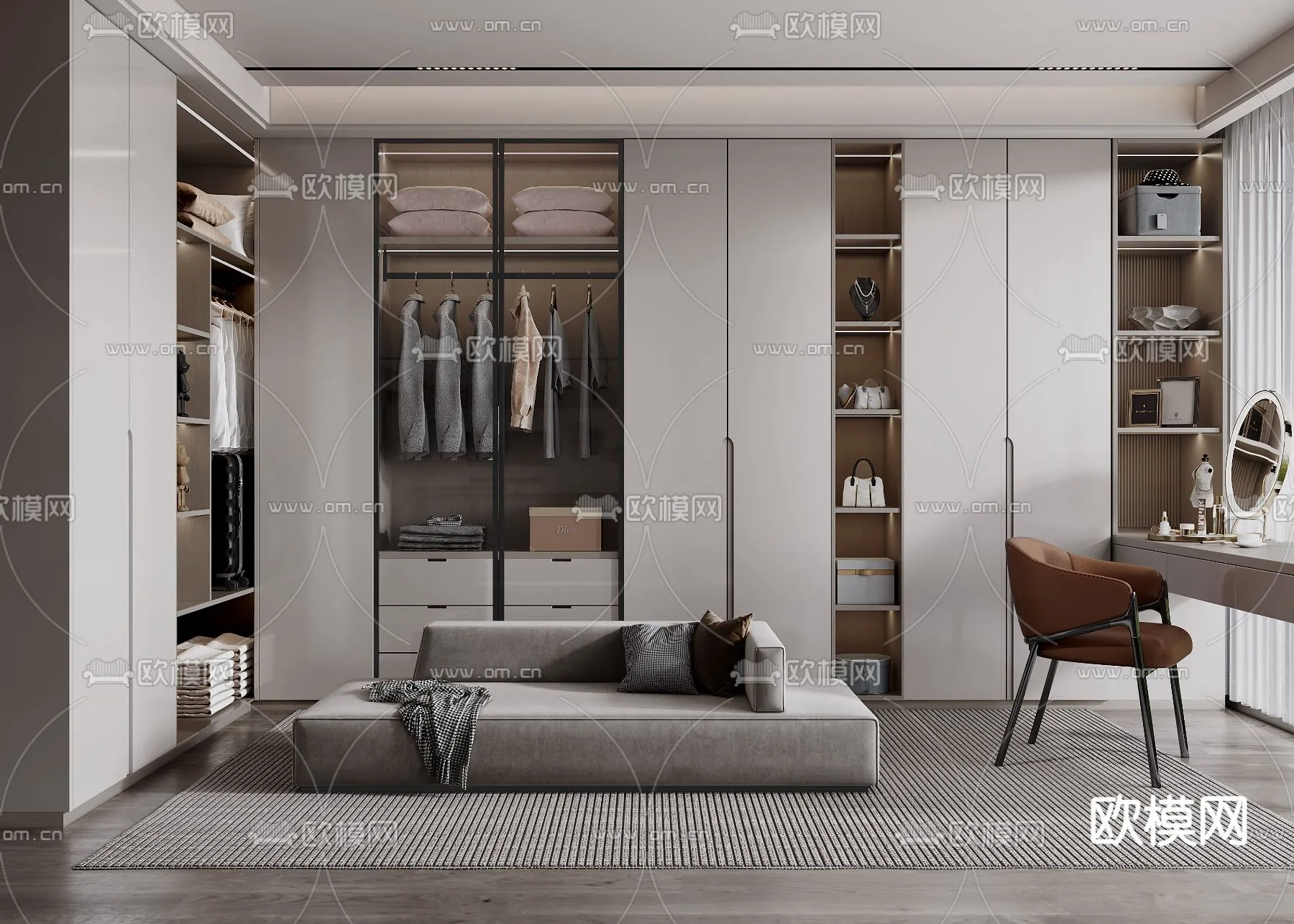 CLOSET ROOM – VRAY / CORONA – 3D MODEL – 2285