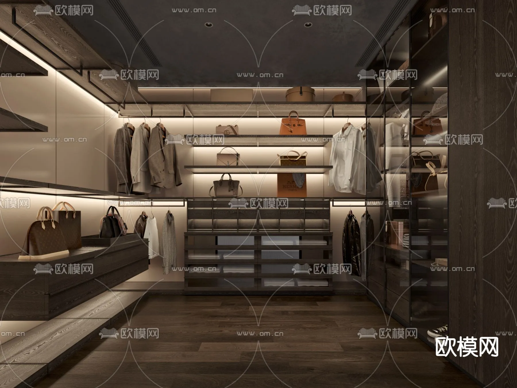 CLOSET ROOM – VRAY / CORONA – 3D MODEL – 2307