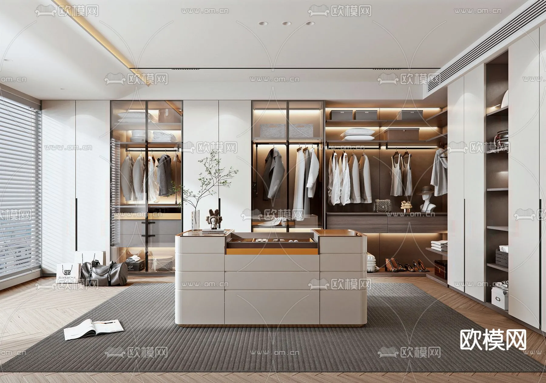 CLOSET ROOM – VRAY / CORONA – 3D MODEL – 2310