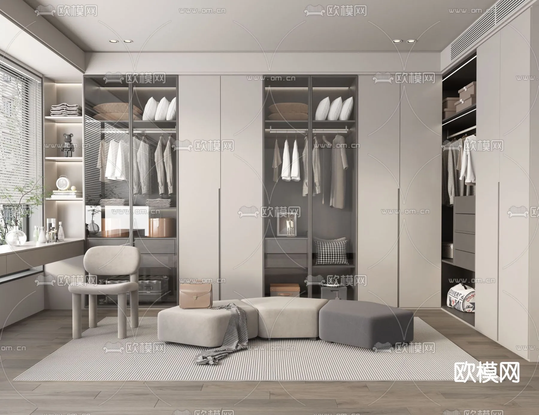 CLOSET ROOM – VRAY / CORONA – 3D MODEL – 2313