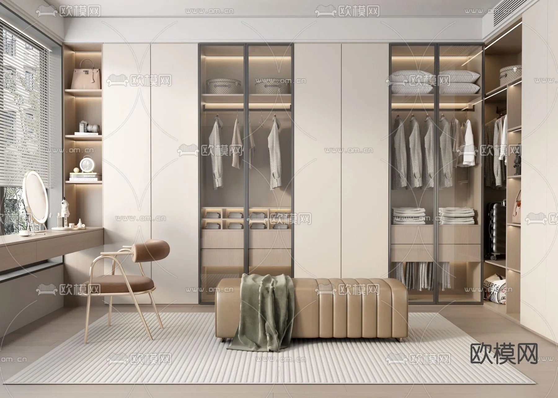 CLOSET ROOM – VRAY / CORONA – 3D MODEL – 2314