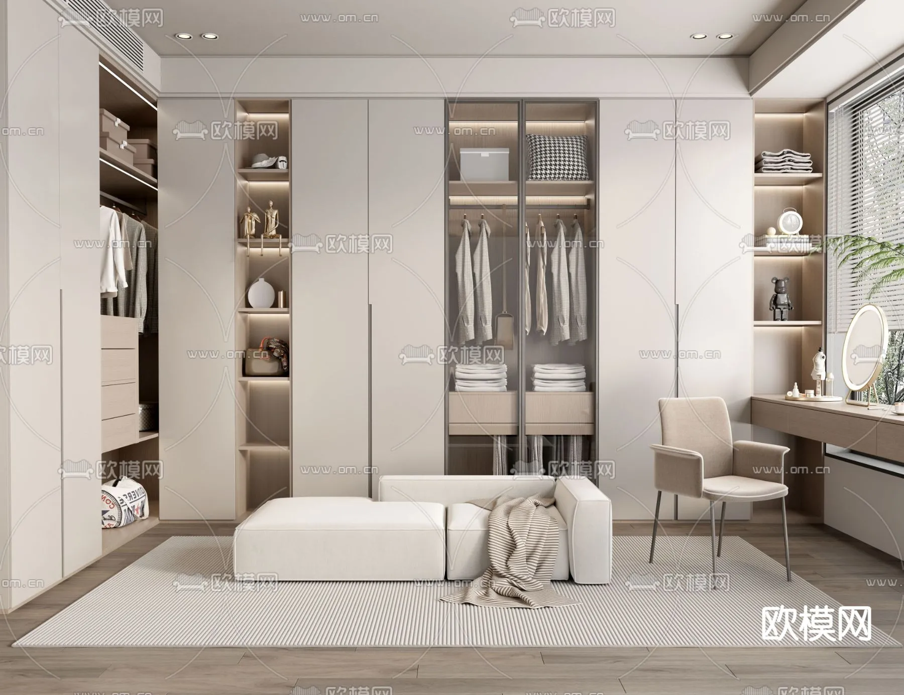 CLOSET ROOM – VRAY / CORONA – 3D MODEL – 2316