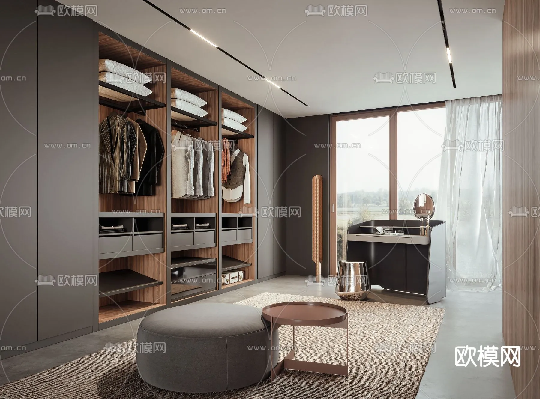 CLOSET ROOM – VRAY / CORONA – 3D MODEL – 2322