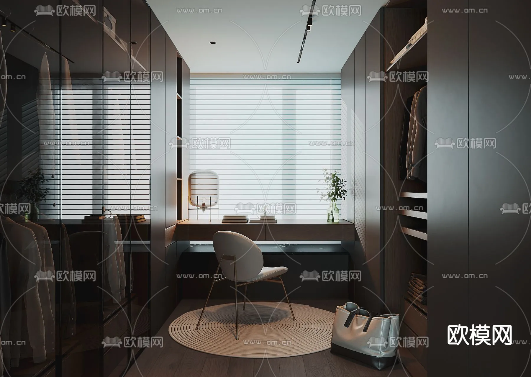 CLOSET ROOM – VRAY / CORONA – 3D MODEL – 2327