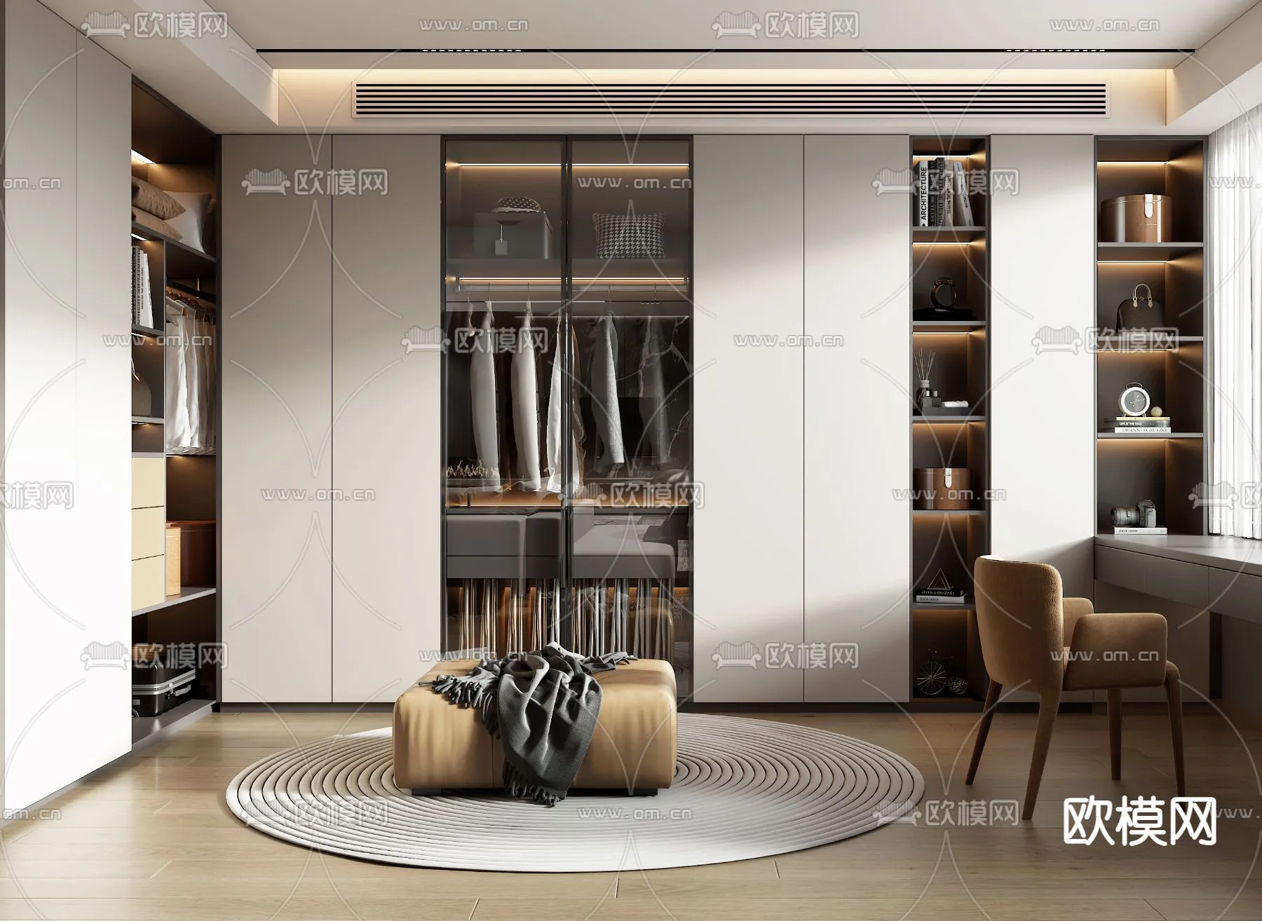 CLOSET ROOM – VRAY / CORONA – 3D MODEL – 2328