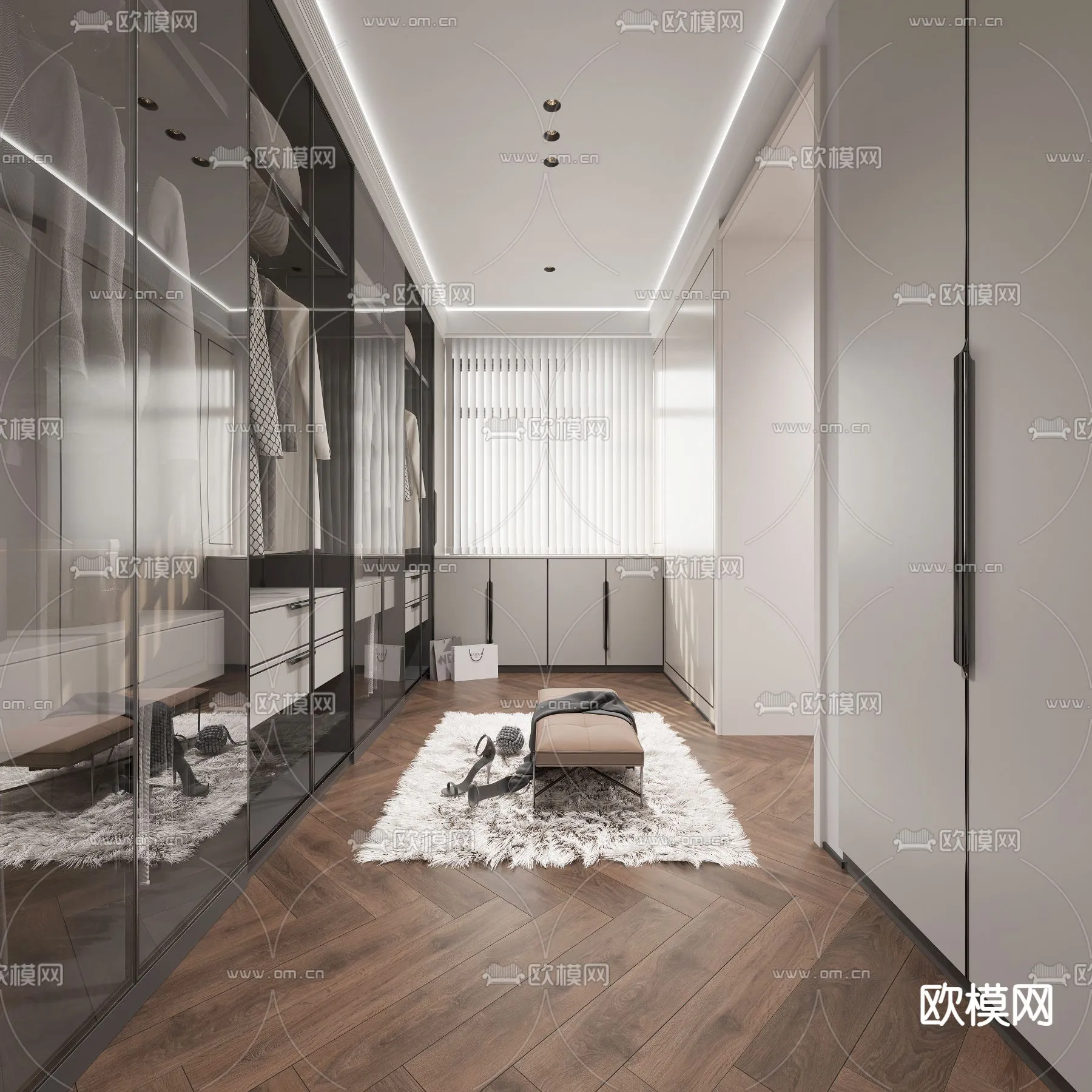 CLOSET ROOM – VRAY / CORONA – 3D MODEL – 2331