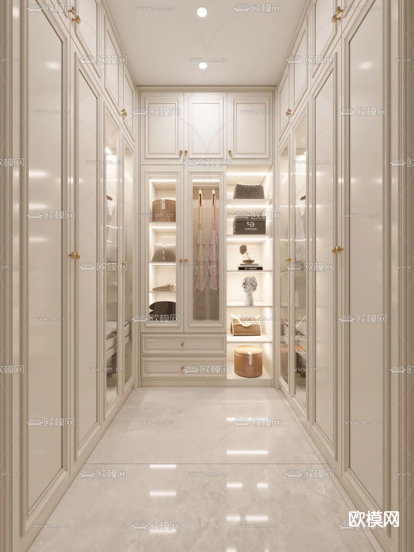 CLOSET ROOM – VRAY / CORONA – 3D MODEL – 2332