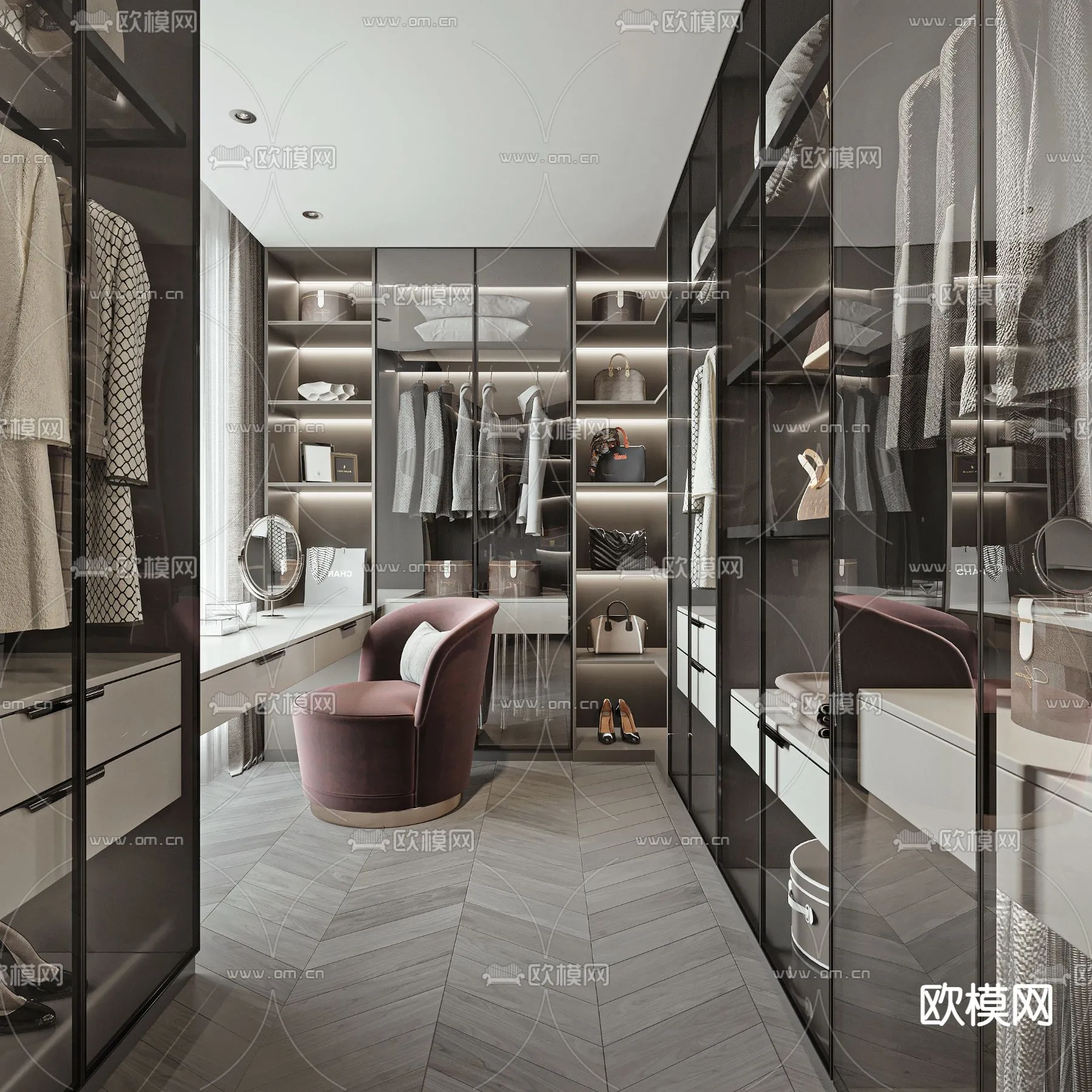 CLOSET ROOM – VRAY / CORONA – 3D MODEL – 2338