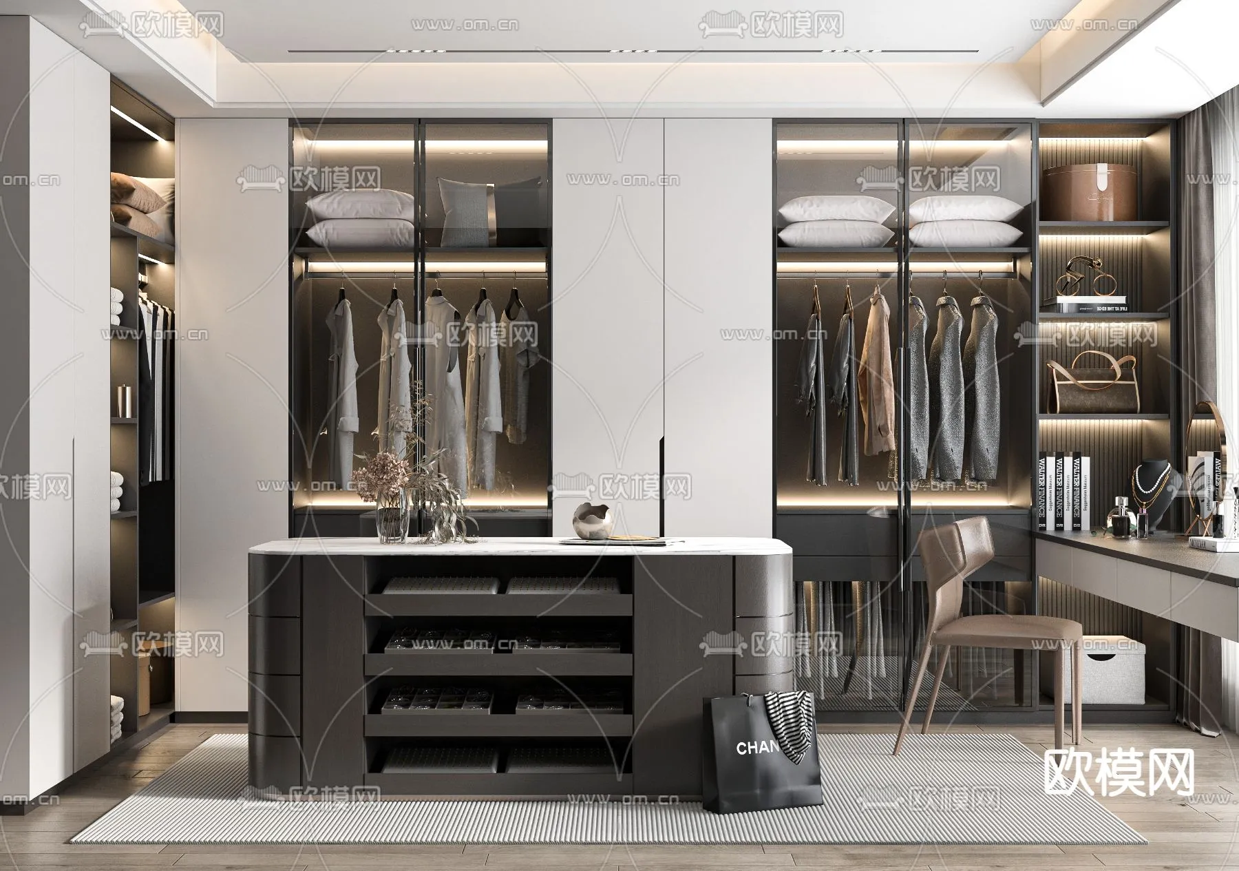 CLOSET ROOM – VRAY / CORONA – 3D MODEL – 2341