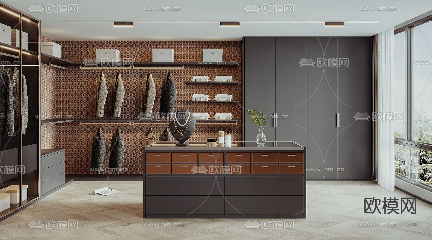 CLOSET ROOM – VRAY / CORONA – 3D MODEL – 2342