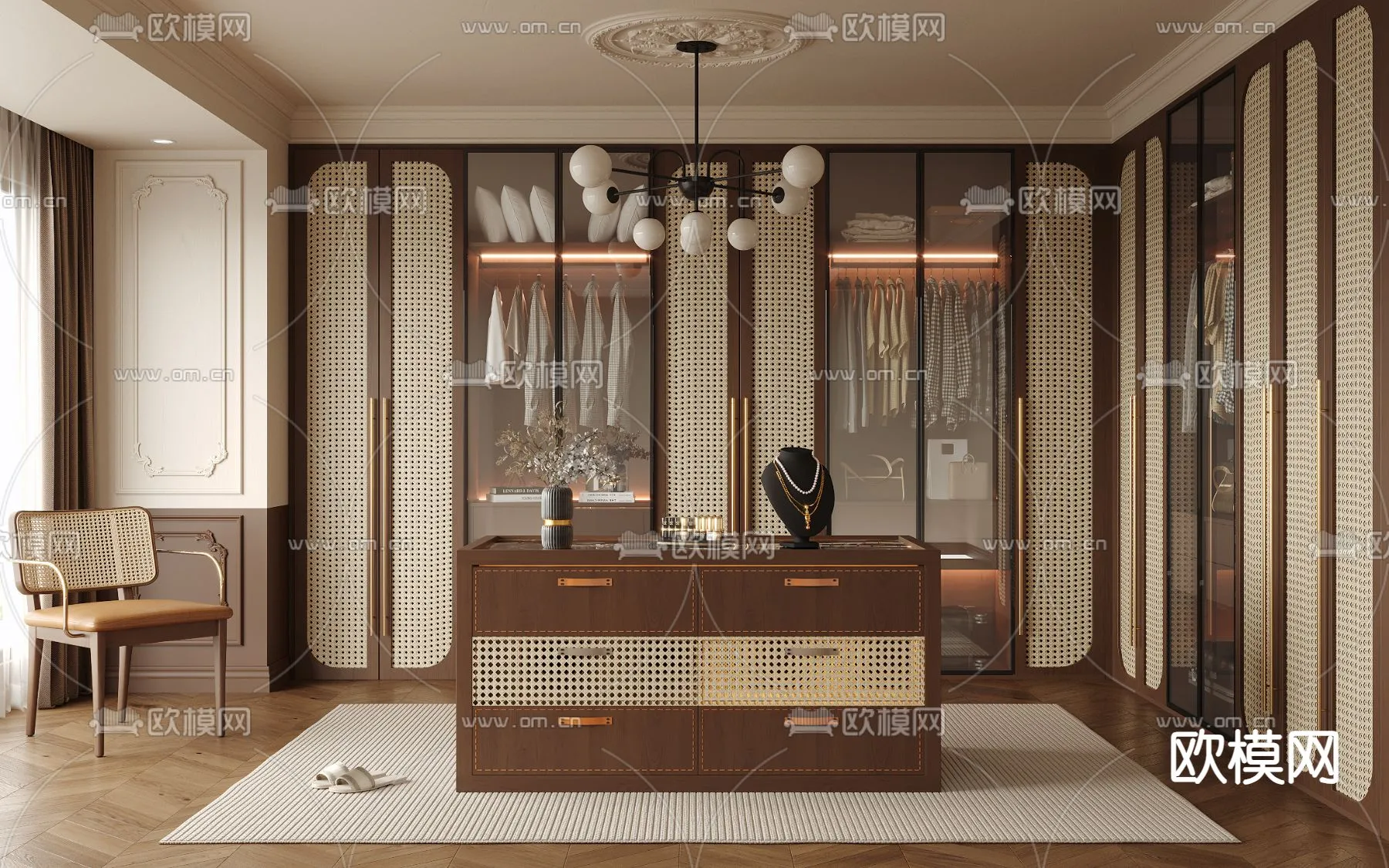 CLOSET ROOM – VRAY / CORONA – 3D MODEL – 2343