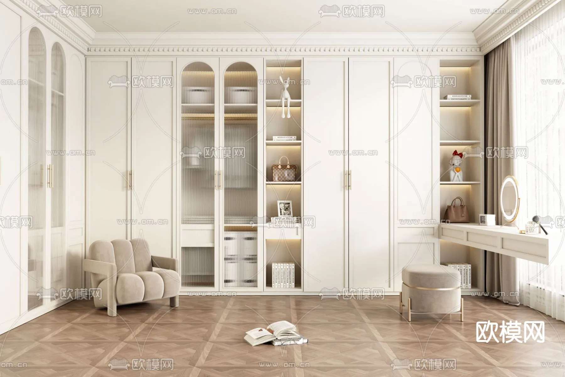 CLOSET ROOM – VRAY / CORONA – 3D MODEL – 2353