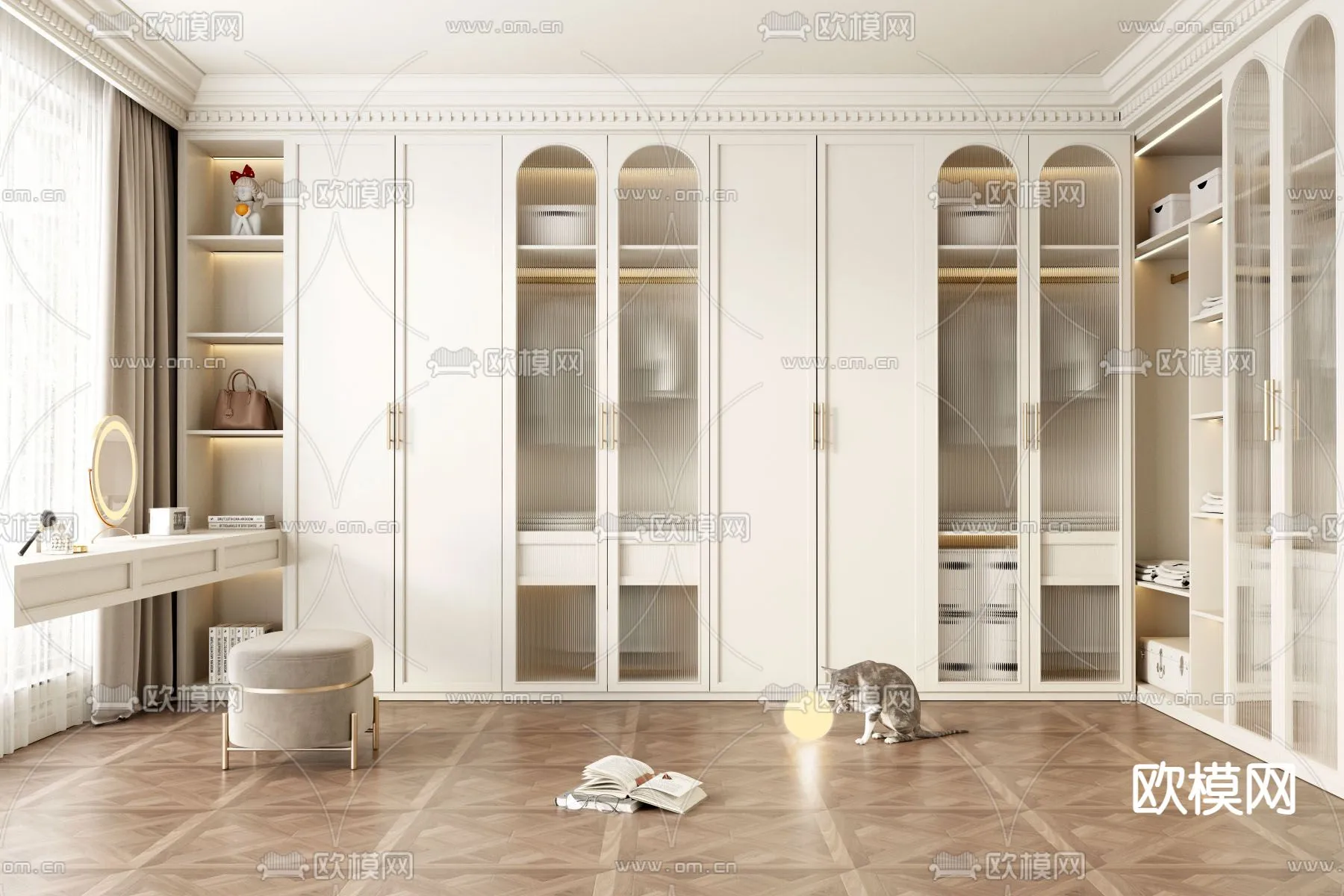 CLOSET ROOM – VRAY / CORONA – 3D MODEL – 2354