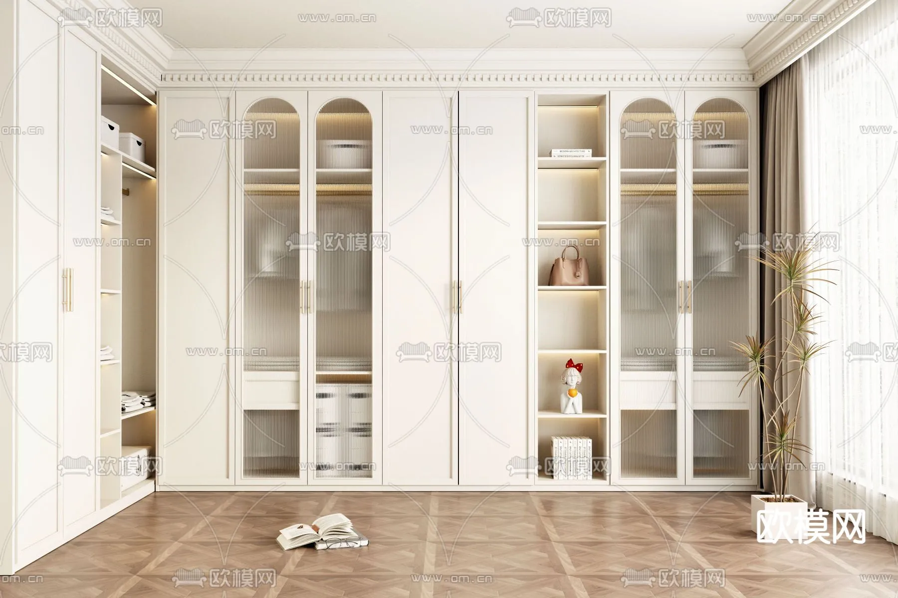 CLOSET ROOM – VRAY / CORONA – 3D MODEL – 2358