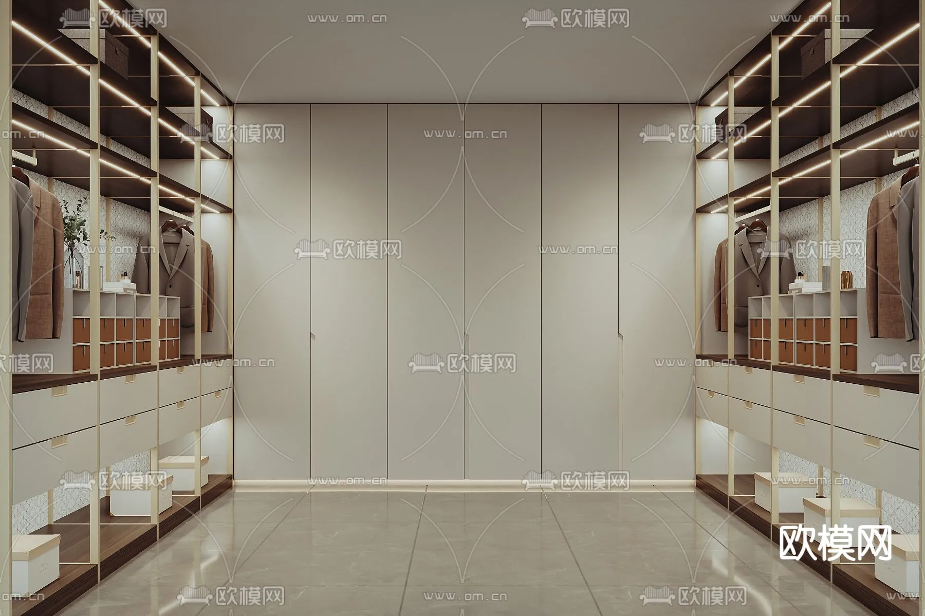 CLOSET ROOM – VRAY / CORONA – 3D MODEL – 2359