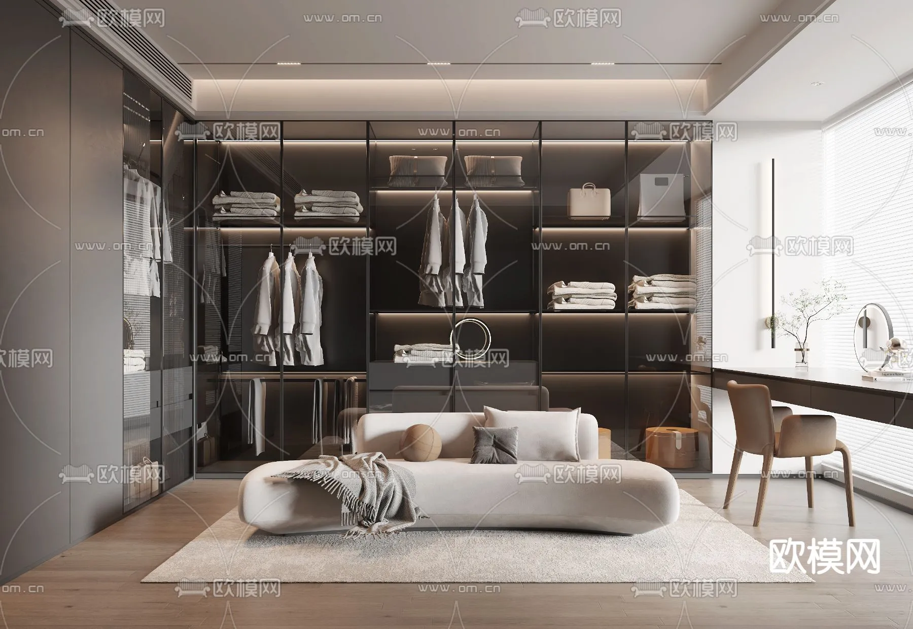 CLOSET ROOM – VRAY / CORONA – 3D MODEL – 2371