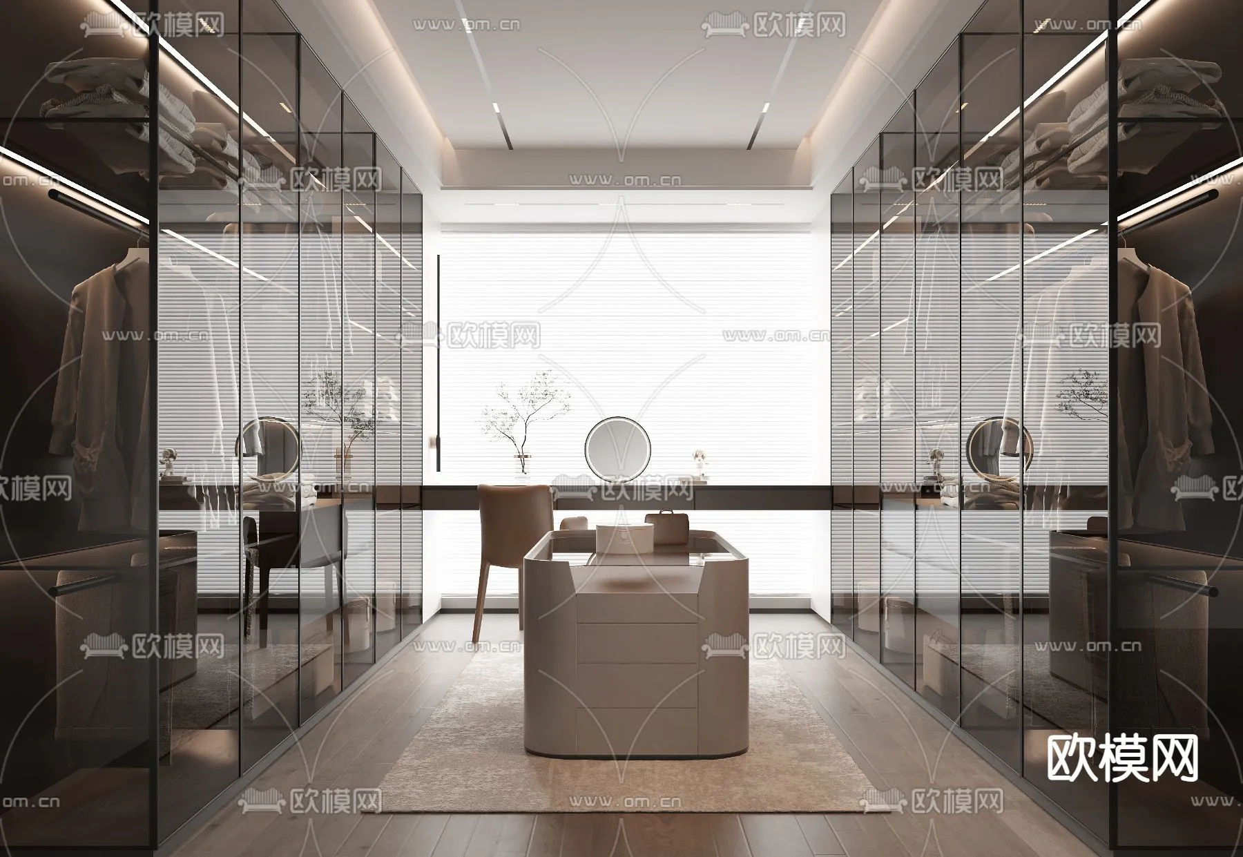 CLOSET ROOM – VRAY / CORONA – 3D MODEL – 2372