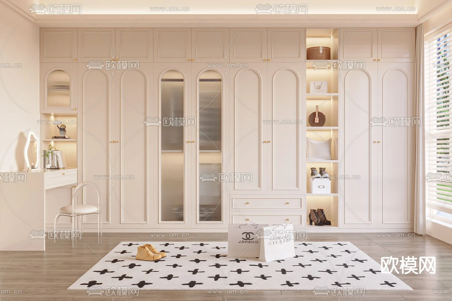 CLOSET ROOM – VRAY / CORONA – 3D MODEL – 2373