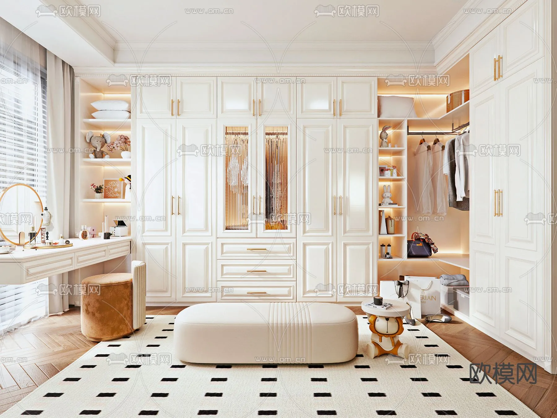 CLOSET ROOM – VRAY / CORONA – 3D MODEL – 2375