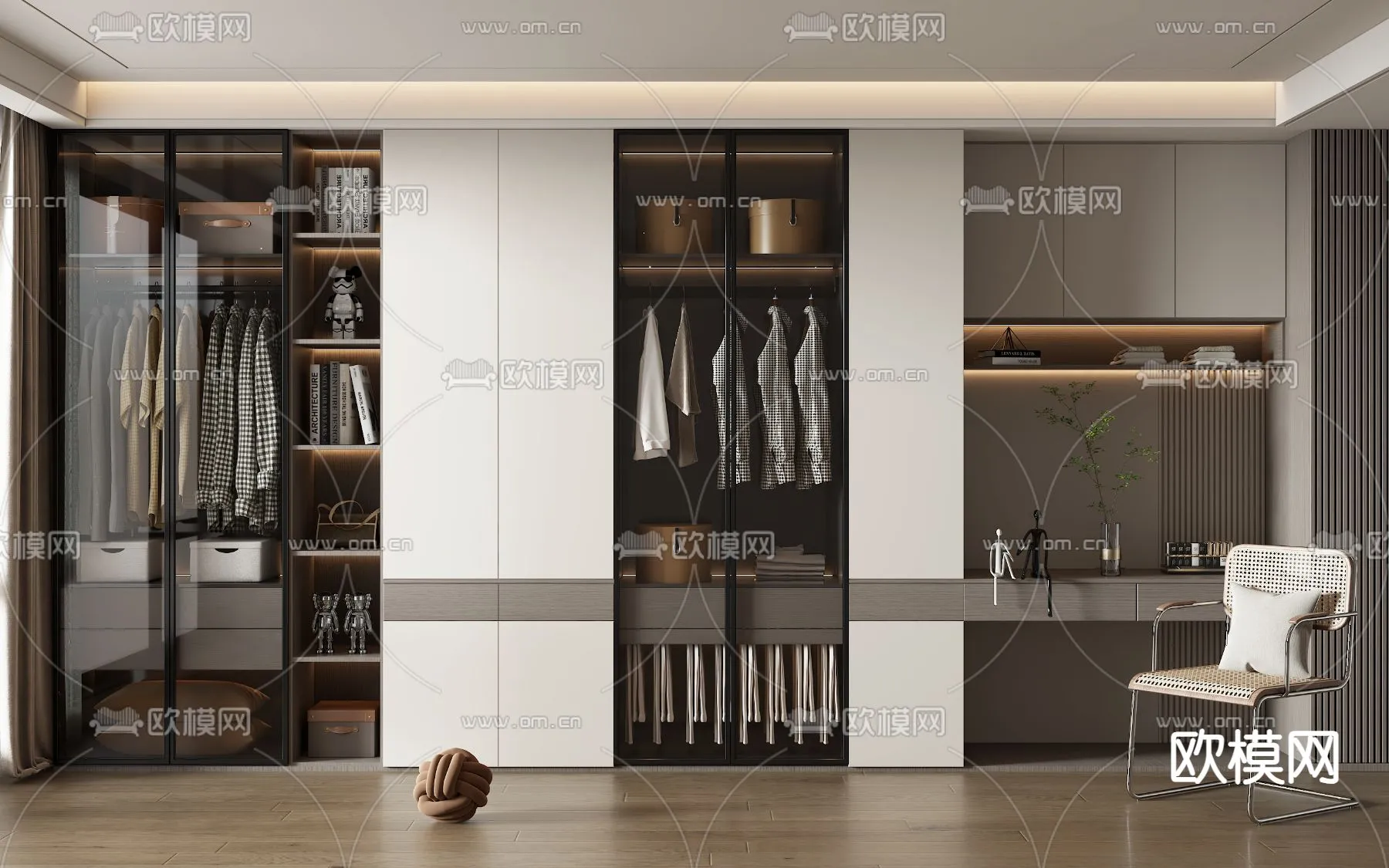 CLOSET ROOM – VRAY / CORONA – 3D MODEL – 2376