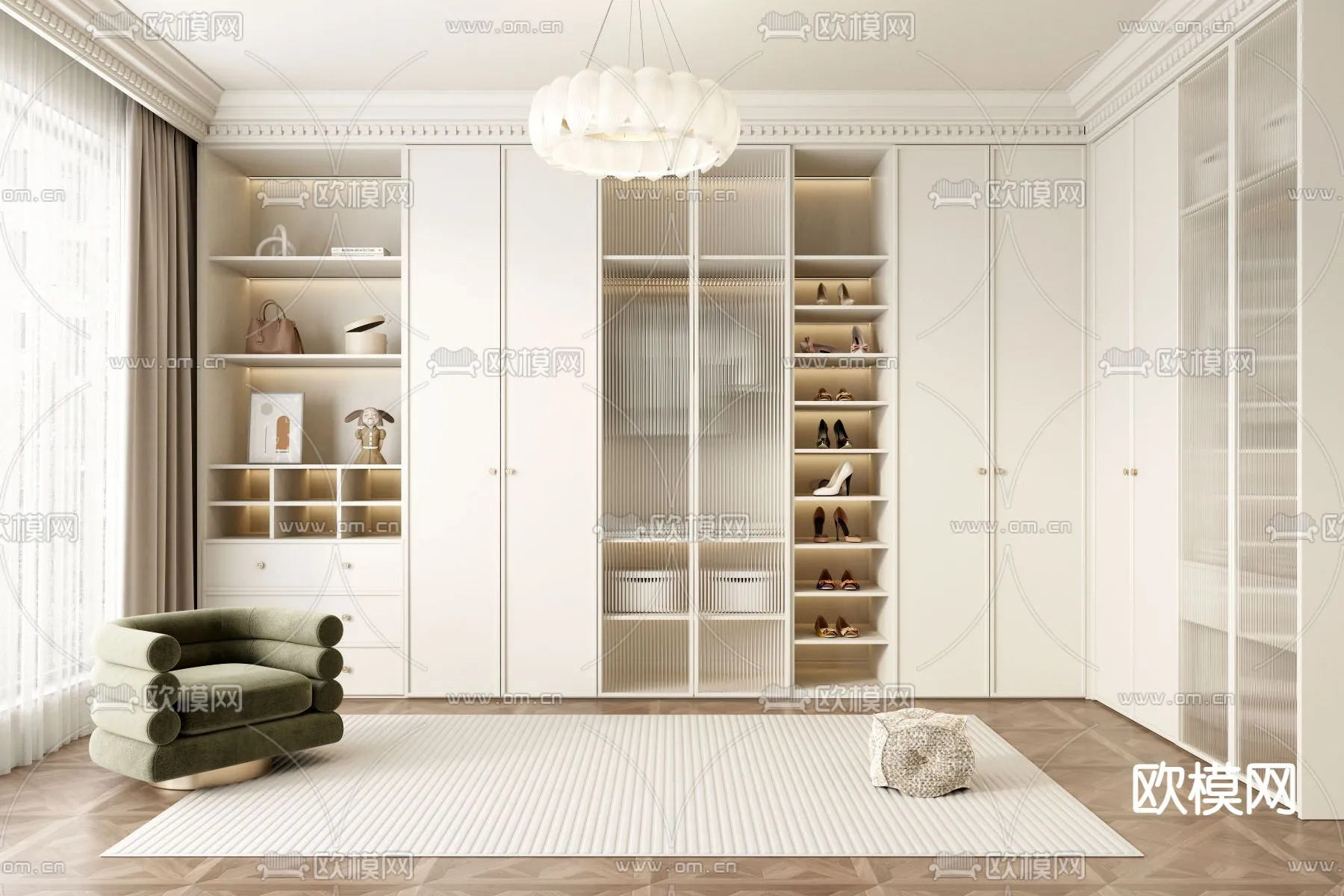 CLOSET ROOM – VRAY / CORONA – 3D MODEL – 2378