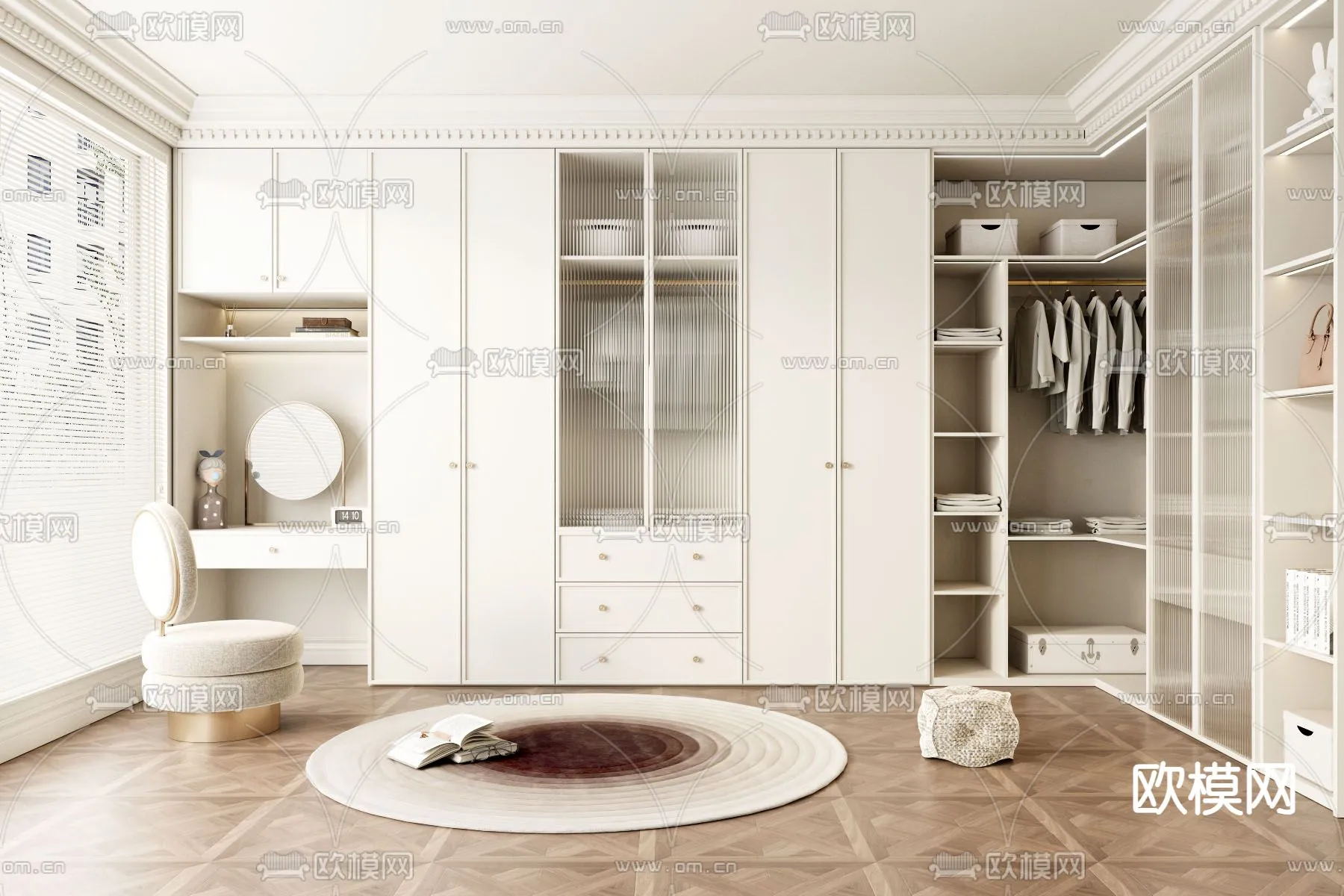 CLOSET ROOM – VRAY / CORONA – 3D MODEL – 2381