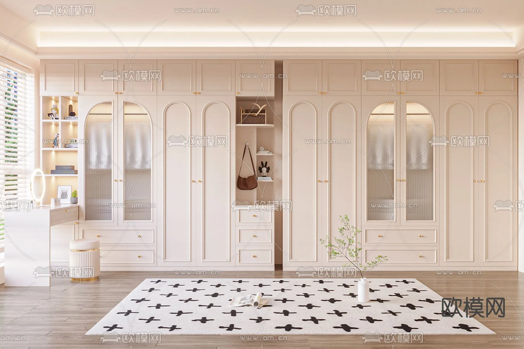 CLOSET ROOM – VRAY / CORONA – 3D MODEL – 2386