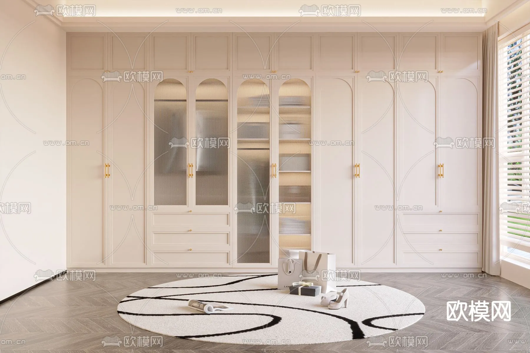 CLOSET ROOM – VRAY / CORONA – 3D MODEL – 2387