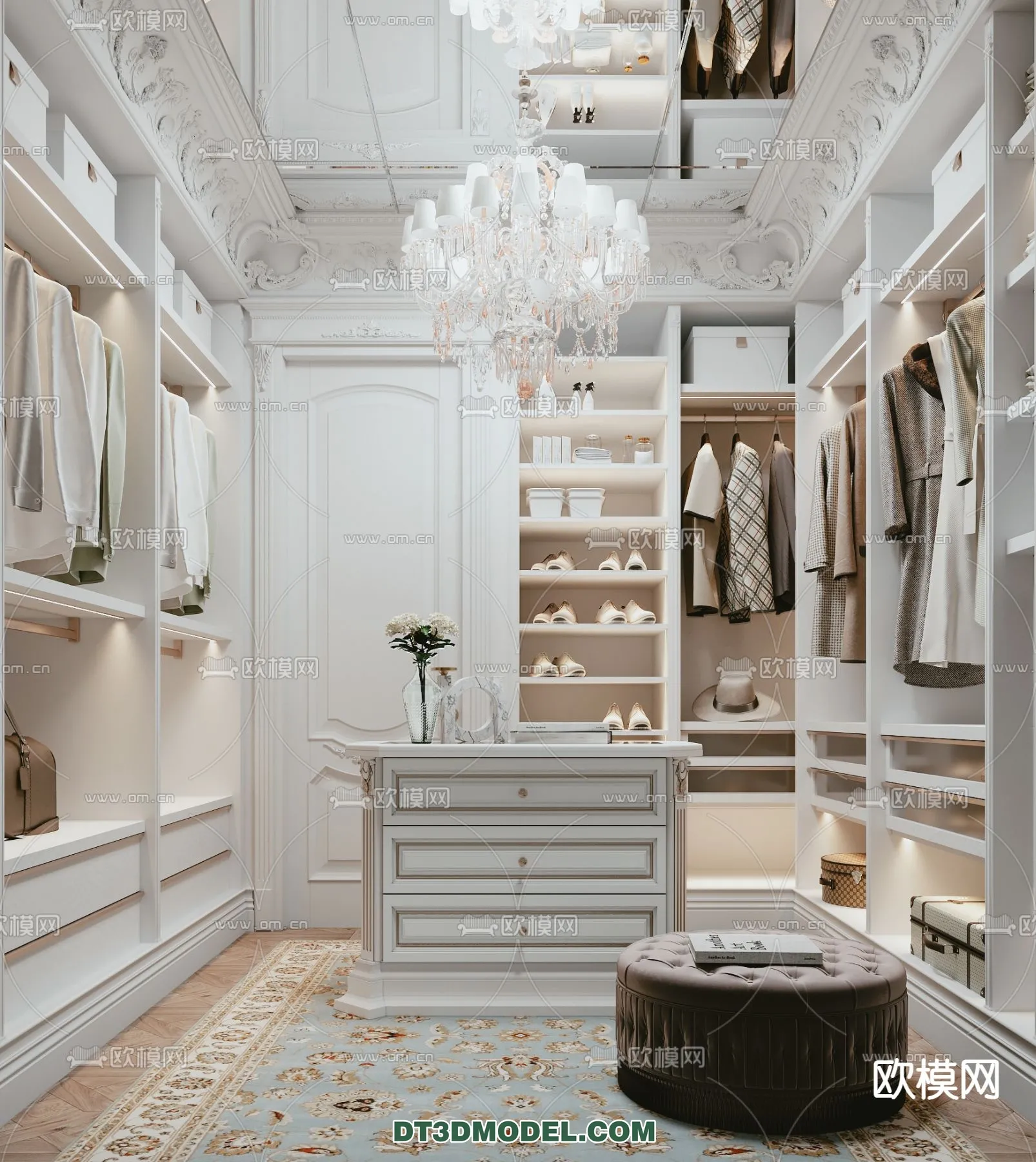 CLOSET ROOM – VRAY / CORONA – 3D MODEL – 2399