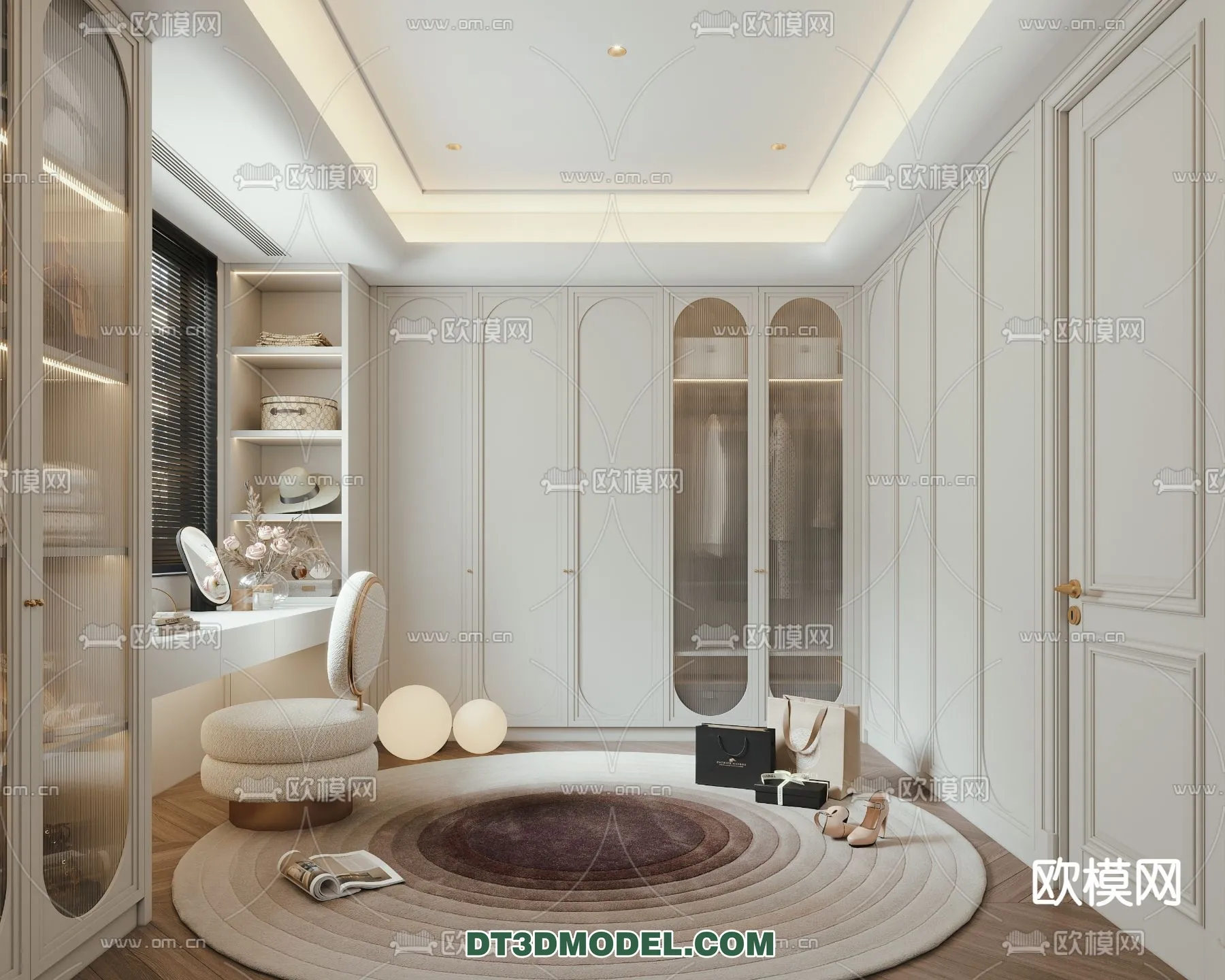 CLOSET ROOM – VRAY / CORONA – 3D MODEL – 2400