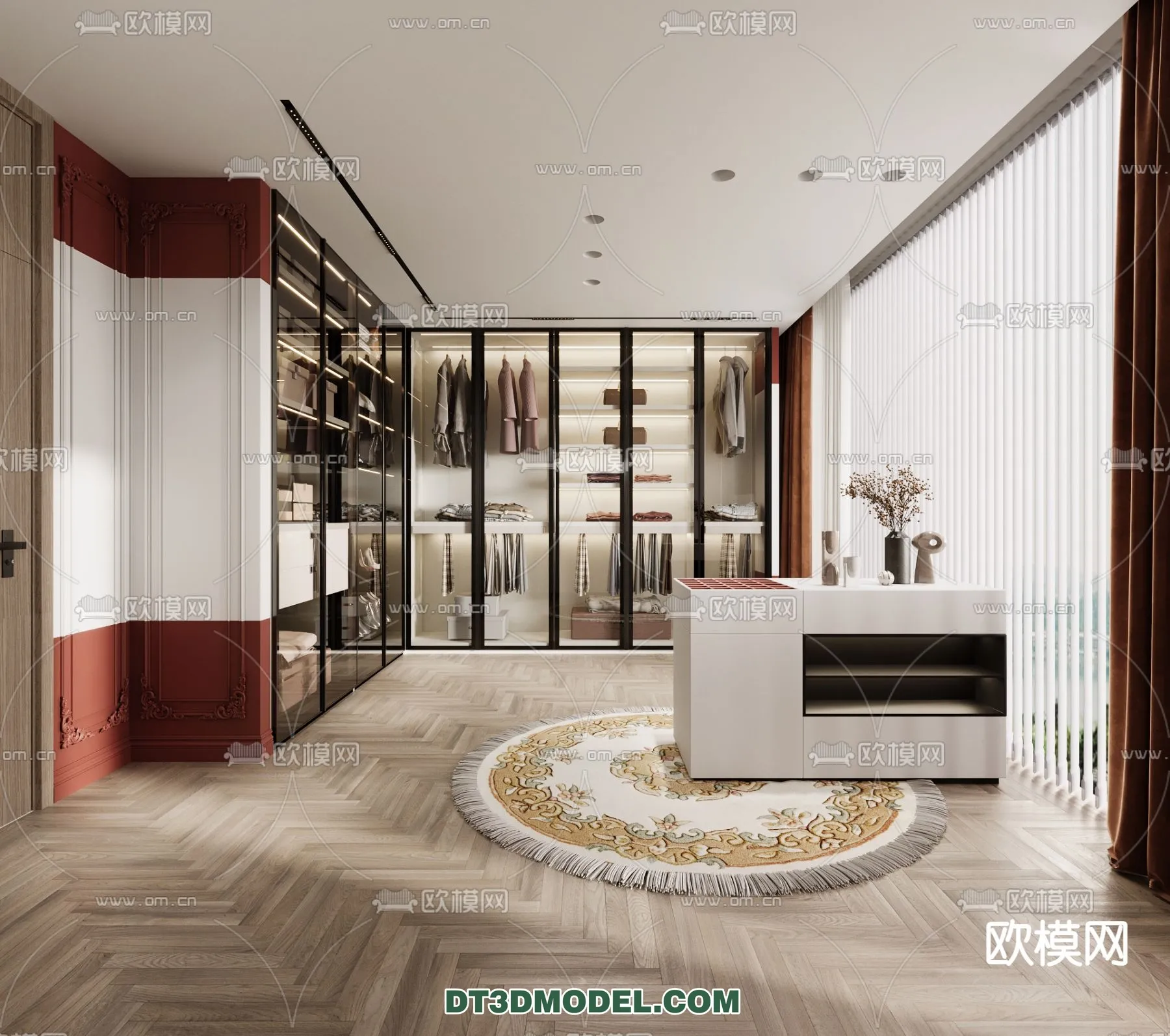 CLOSET ROOM – VRAY / CORONA – 3D MODEL – 2401