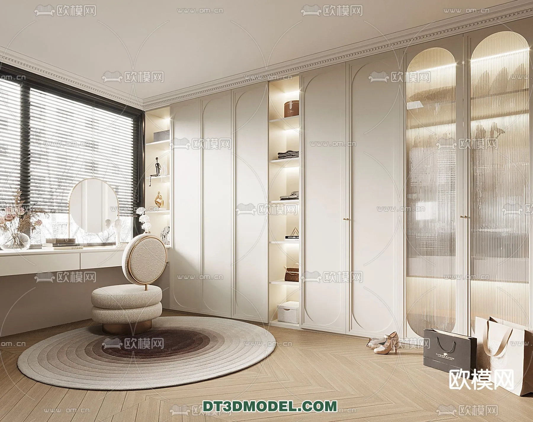 CLOSET ROOM – VRAY / CORONA – 3D MODEL – 2404