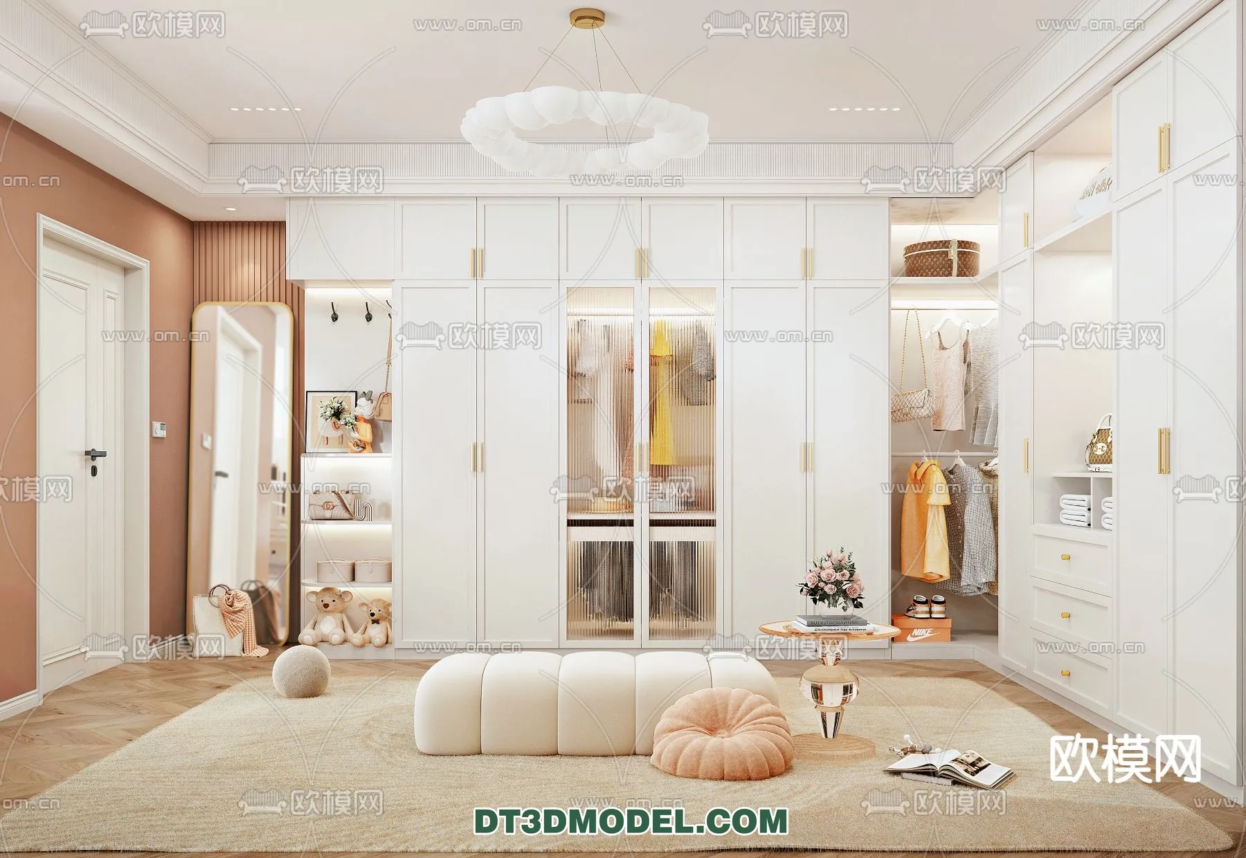 CLOSET ROOM – VRAY / CORONA – 3D MODEL – 2406