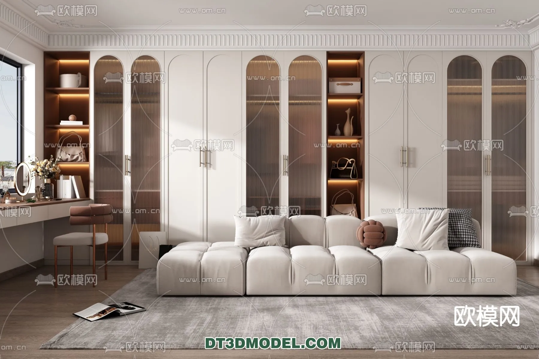 CLOSET ROOM – VRAY / CORONA – 3D MODEL – 2408