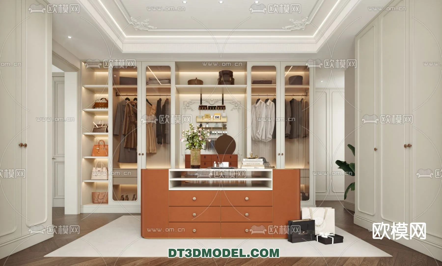 CLOSET ROOM – VRAY / CORONA – 3D MODEL – 2411