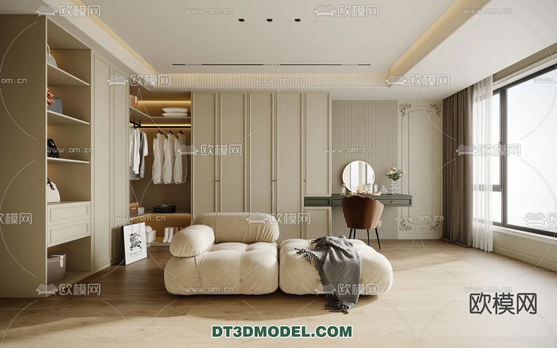 CLOSET ROOM – VRAY / CORONA – 3D MODEL – 2415