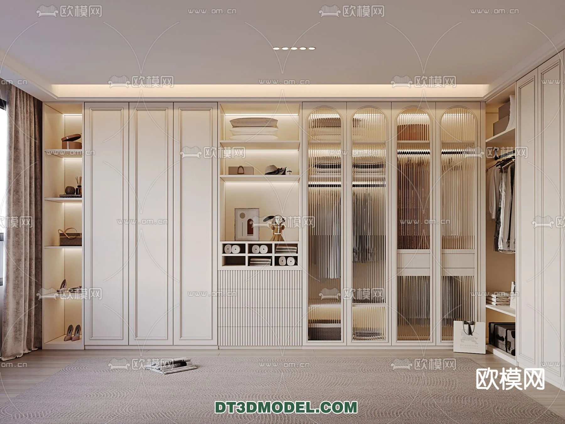 CLOSET ROOM – VRAY / CORONA – 3D MODEL – 2417