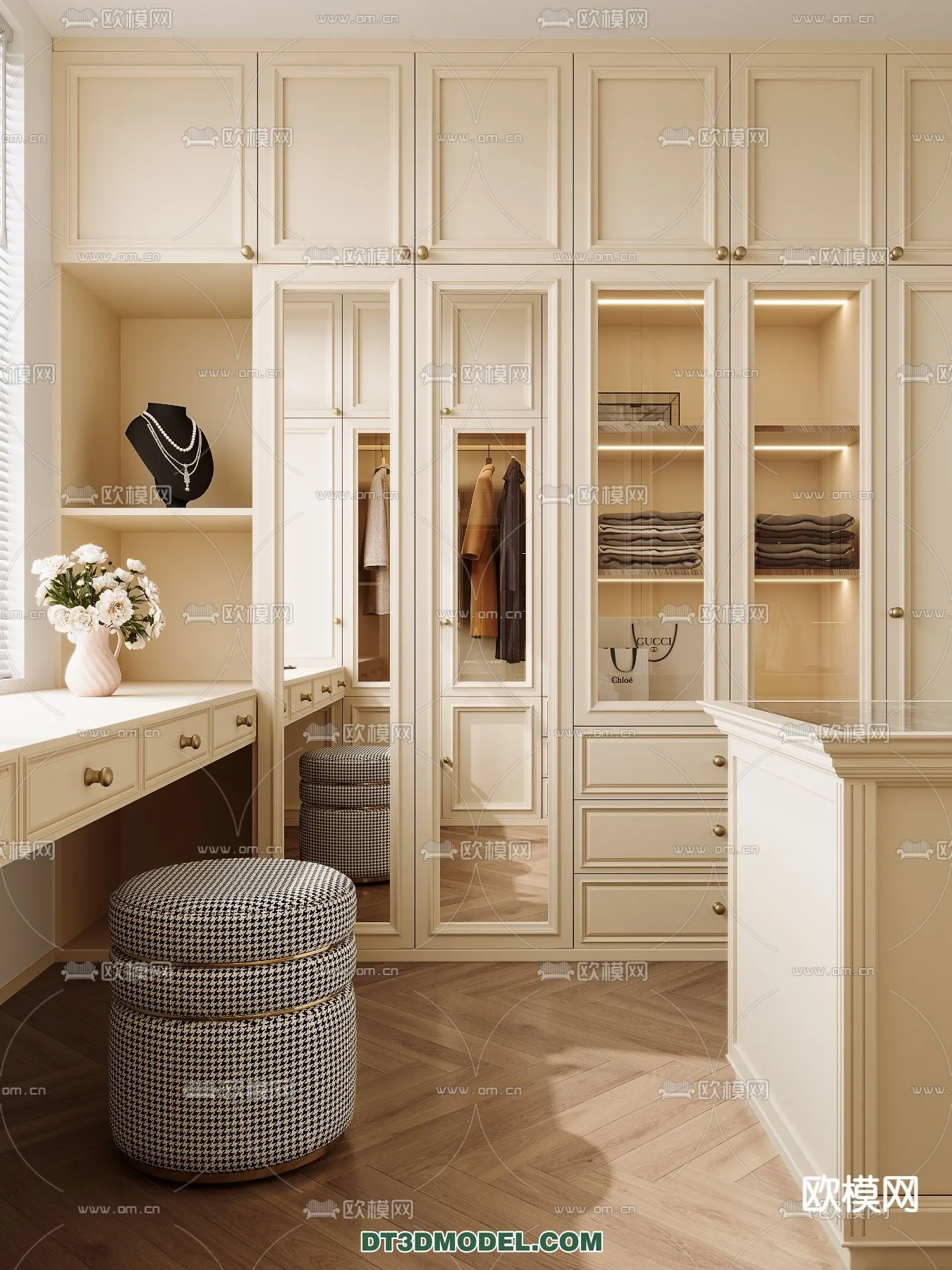 CLOSET ROOM – VRAY / CORONA – 3D MODEL – 2420