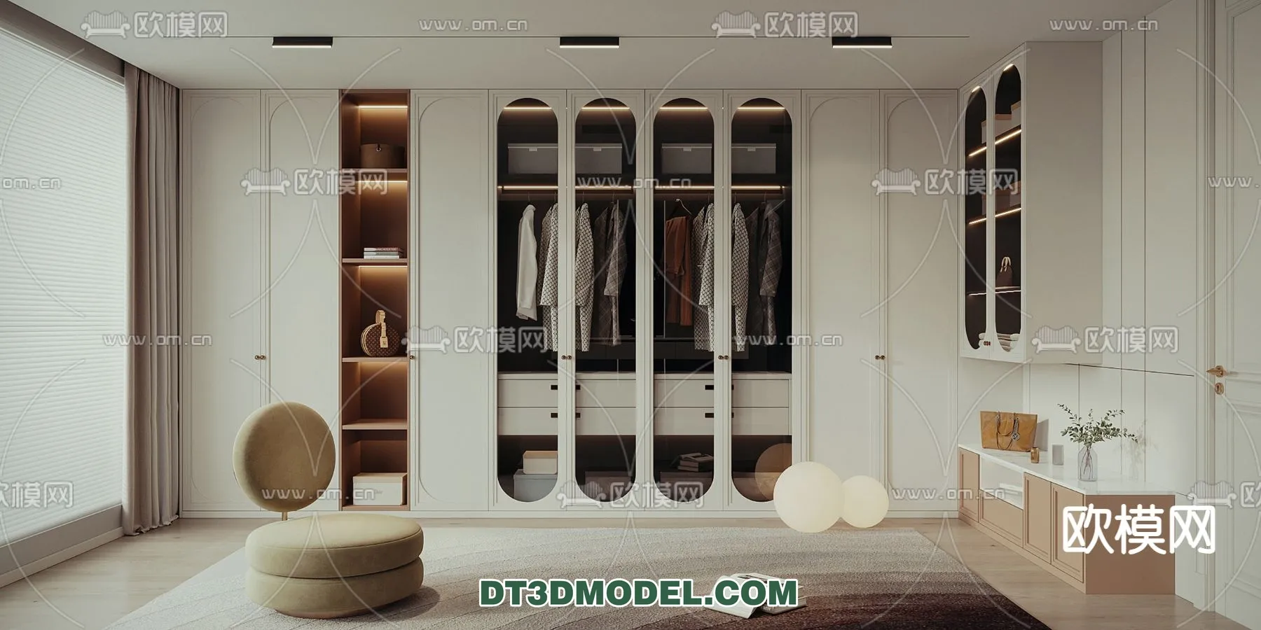 CLOSET ROOM – VRAY / CORONA – 3D MODEL – 2421