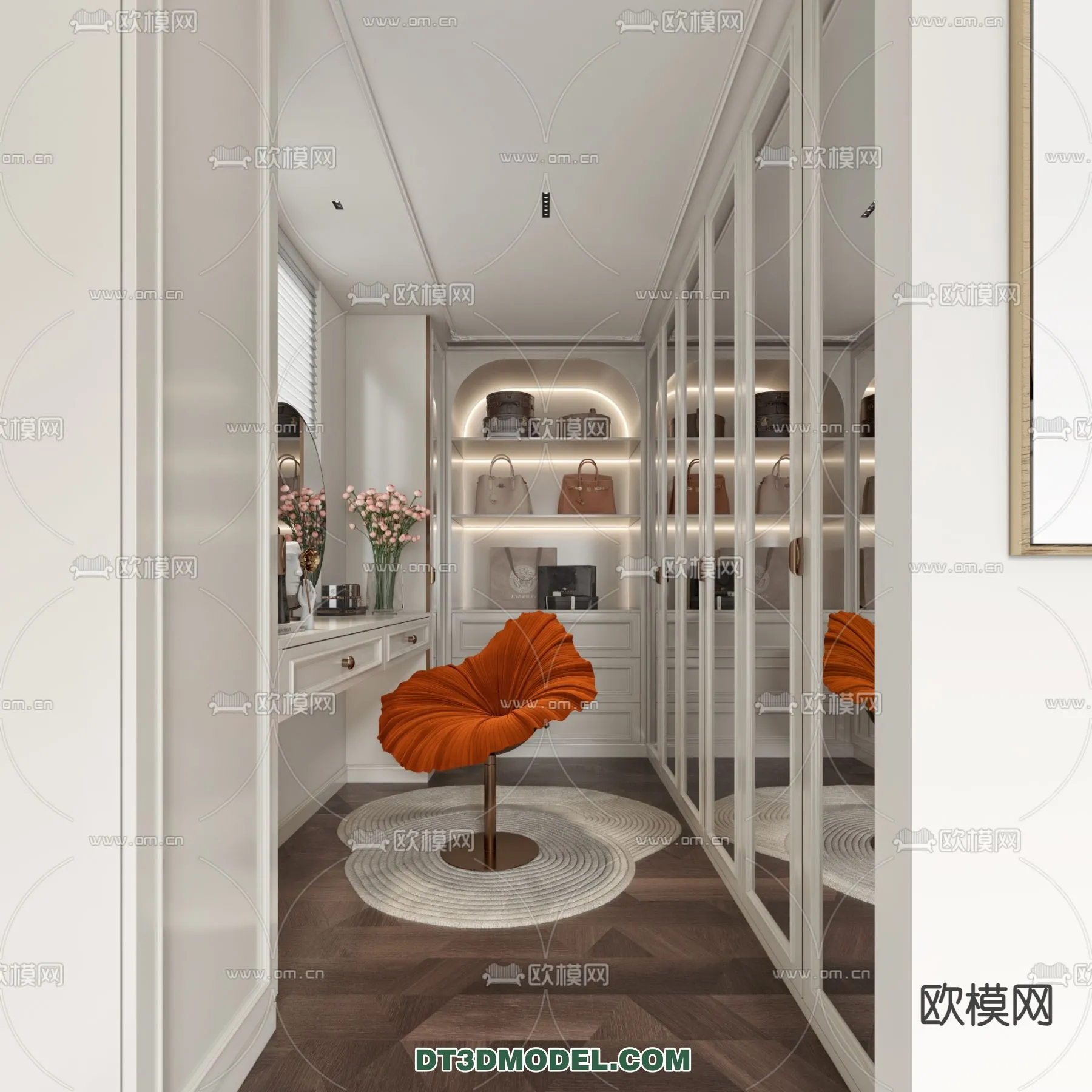 CLOSET ROOM – VRAY / CORONA – 3D MODEL – 2422