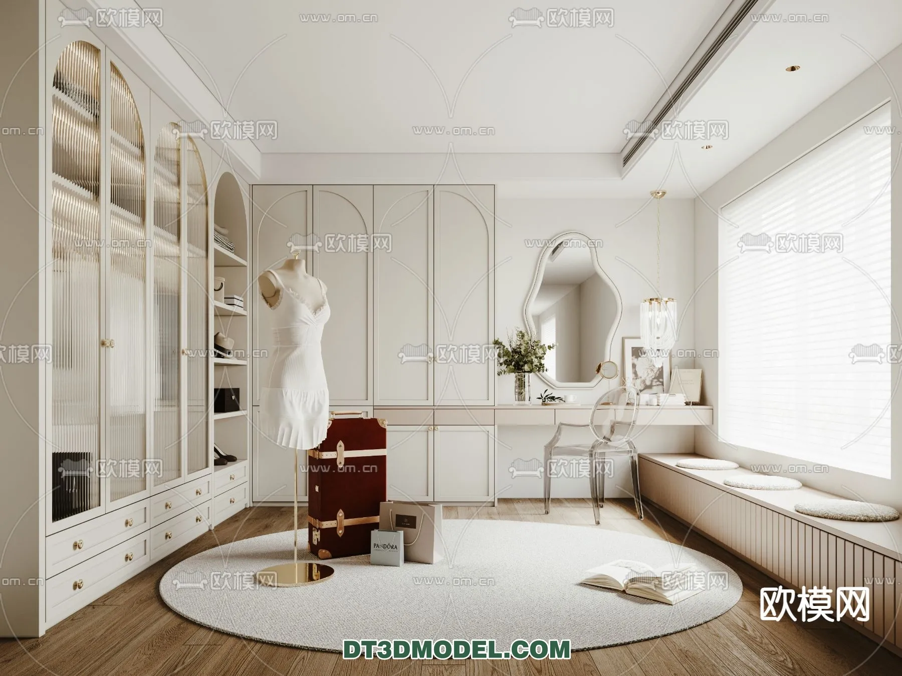 CLOSET ROOM – VRAY / CORONA – 3D MODEL – 2424