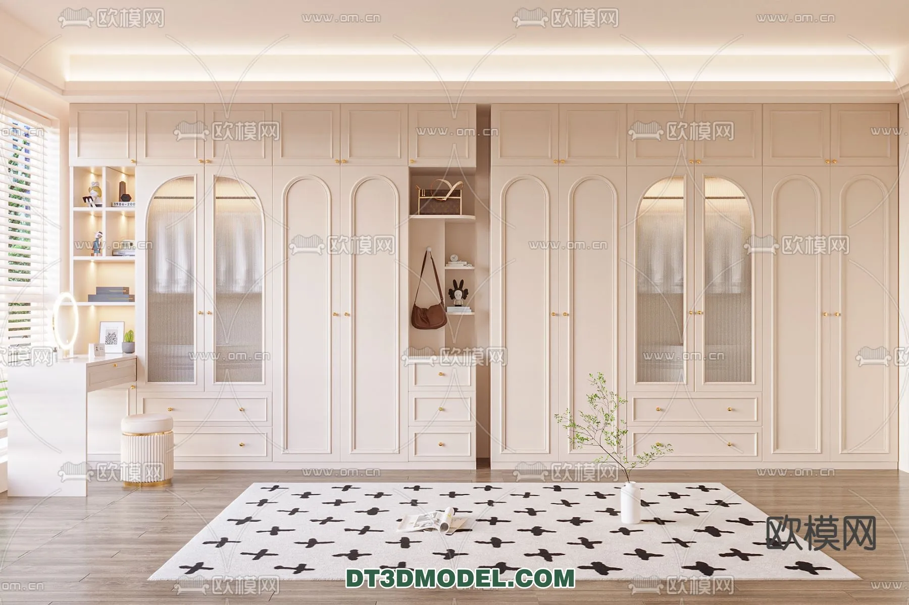 CLOSET ROOM – VRAY / CORONA – 3D MODEL – 2432