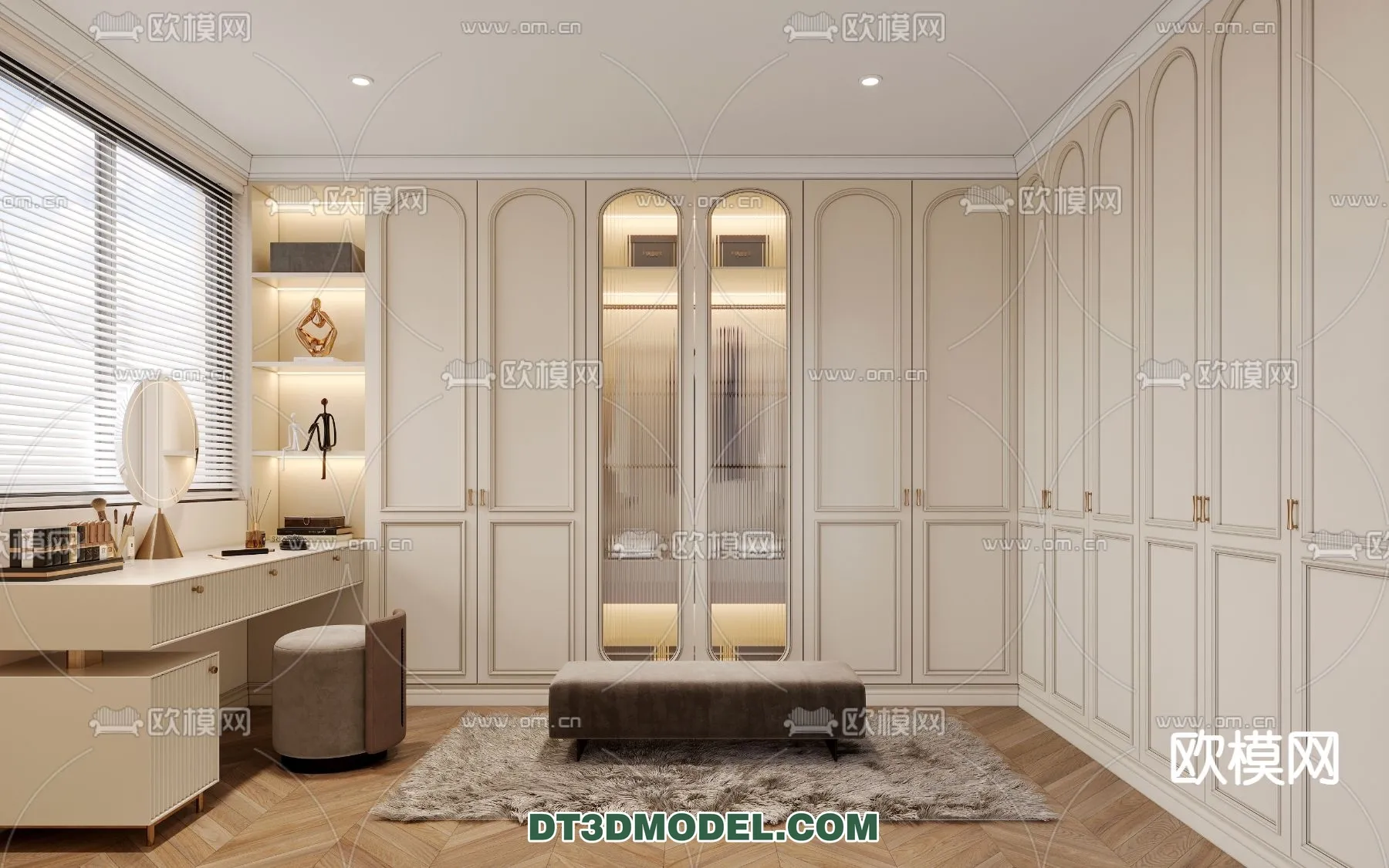 CLOSET ROOM – VRAY / CORONA – 3D MODEL – 2434