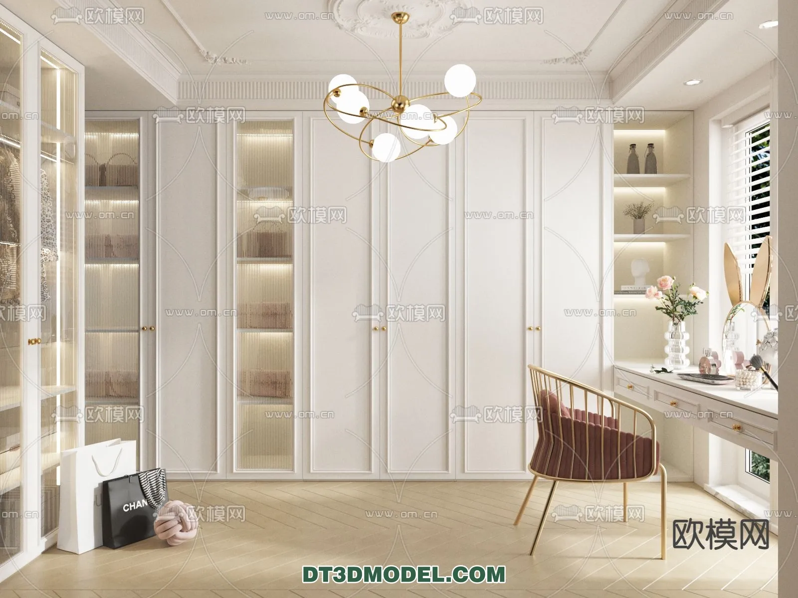 CLOSET ROOM – VRAY / CORONA – 3D MODEL – 2437