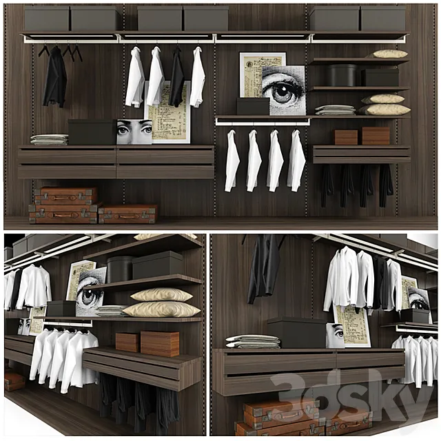 Closet Zalf Pica 3DModel Closet Zalf Pica 3DModel