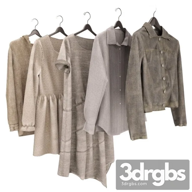 Cloth 5 Subject 3D Model Download