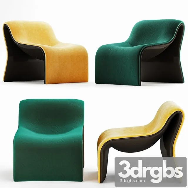 Cloth Lounge by Jehs & Laub for Cassina 3D Model Download Cloth Lounge by Jehs & Laub for Cassina 3D Model Download